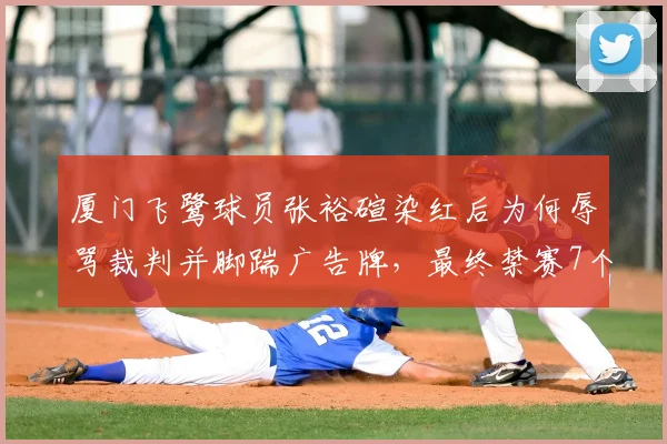厦门飞鹭球员张裕碹染红后为何辱骂裁判并脚踹广告牌，最终禁赛7个月？